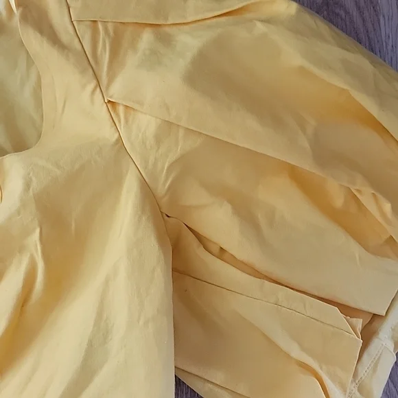 NWT Jeanette Puff Sleeve Crop Top - Gabi Fresh X FTF - Picture 6 of 6